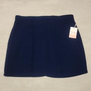 NWT Navy Forever 21 Mini Skirt with Pockets - 28